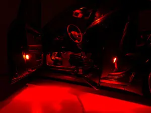LED puddle Lighting Kit - Red