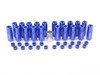 ES#3176138 - 20PC60BLUCAPLKM1 - Locking Capped Lug Nuts - Blue - Set of 20 Blue Sickspeed Lug Nuts and caps. - Sickspeed - Audi BMW Volkswagen