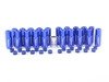 ES#3176138 - 20PC60BLUCAPLKM1 - Locking Capped Lug Nuts - Blue - Set of 20 Blue Sickspeed Lug Nuts and caps. - Sickspeed - Audi BMW Volkswagen