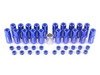 ES#3176138 - 20PC60BLUCAPLKM1 - Locking Capped Lug Nuts - Blue - Set of 20 Blue Sickspeed Lug Nuts and caps. - Sickspeed - Audi BMW Volkswagen