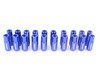 ES#3176138 - 20PC60BLUCAPLKM1 - Locking Capped Lug Nuts - Blue - Set of 20 Blue Sickspeed Lug Nuts and caps. - Sickspeed - Audi BMW Volkswagen