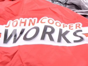 ES#196326 - 82150420558 - Car Cover - JCW Red Outdoor  - (NO LONGER AVAILABLE) - For the Hardtop models - Genuine MINI - 