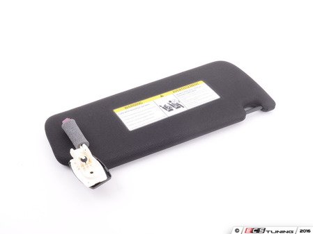 ES#2100979 - 51168038165 - F10 Sun Visor with Label - Left - Anthracite - Genuine BMW - BMW