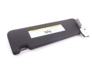 ES#2100980 - 51168038166 - F10 Sun Visor with Label - Right - Anthracite - Genuine BMW - BMW