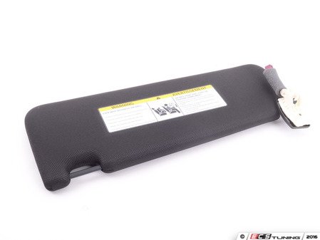 ES#2100980 - 51168038166 - F10 Sun Visor with Label - Right - Anthracite - Genuine BMW - BMW