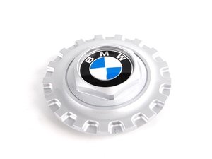 ES#65670 - 36131181068 - Style 5 Center Cap - Priced Each - Includes the center Roundel - Genuine BMW - BMW