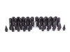 ES#3176128 - 20PC60BLKSPKlkM - Locking Spiked Lug Nuts - Black  - Set of 20 black Sickspeed Lug Nuts and spikes. - Sickspeed - Audi BMW Volkswagen
