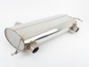 ES#2827547 - SSXAU430 - Cat-Back Exhaust System - Non-Resonated - 3" stainless steel with dual 100mm black Cerakote tips - Milltek Sport - Audi