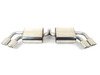 ES#2827417 - SSXAU293 - Cat-Back Exhaust System - Resonated - 2.75" stainless steel with quad special polished tips - Milltek Sport - Audi