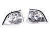 ES#2808245 - 4441514PXAE - Robot eye style crystal chrome corner indicator set - (NO LONGER AVAILABLE) - Add unique styling to your E36 and ditch those ambers with these robot style corner markers - Depo - 