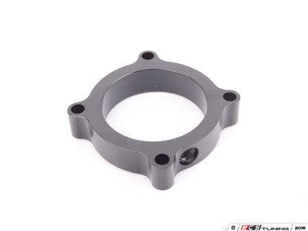 ES#3170881 - TS-TBS-030B - Throttle Body Spacer - Black - Use for water/meth or vacuum source - Torque Solution - Volkswagen