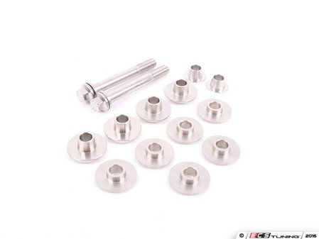 ES#3031660 - TS-VW-020 - Billet Subframe Bushing Insert Kit - Tighten your ride back up with this billet bushing kit from Torque Solutions - Torque Solution - Volkswagen