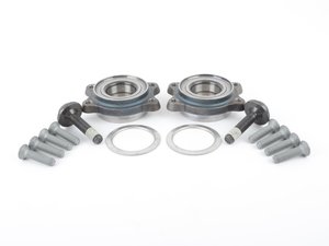 ES#2739001 - 4F0598625Akt1 - Rear Wheel Bearing Kit - Pair - Includes both rear wheel bearings and installation hardware - SKF - Audi