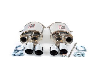 ES#3033283 - 980636-980606 - Supersprint Performance Mufflers (4x80mm Tips) - Increased performance and sound - Supersprint - BMW