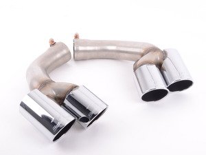 ES#3033574 - 980516 - Supersprint Quad Exhaust Tip Upgrade - Polished quad 80mm tips to give the rear of your X5 a motorsport-inspired look - Supersprint - BMW