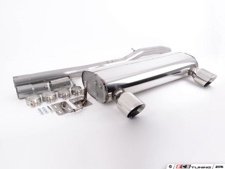 ES#2827368 - SSXAU237 - Cat-Back Exhaust System - Non-Resonated - (NO LONGER AVAILABLE) - 2.75" stainless steel with dual 100mm polished tips - Milltek Sport - 