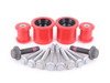 ES#3170107 - 017047ECS02-02KT -  Front Polyurethane Control Arm Bushing Kit - With Hardware - Engage the road with precision, confidence and reliability with our ECS Poly Control Arm Bushing Kit! - ECS - Audi Volkswagen