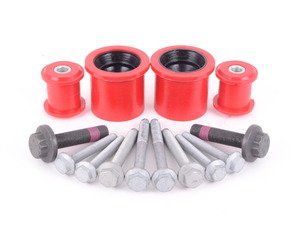 ES#3170107 - 017047ECS02-02KT -  Front Polyurethane Control Arm Bushing Kit - With Hardware - Engage the road with precision, confidence and reliability with our ECS Poly Control Arm Bushing Kit! - ECS - Audi Volkswagen