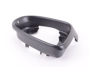 ES#2989461 - 5K78576029B9 - Exterior Mirror Trim - Right - Surrounds the passenger's side mirror glass - Genuine Volkswagen Audi - Volkswagen