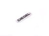 ES#323075 - 1KM853675 - "Diesel" Emblem - (NO LONGER AVAILABLE) - Simple but to the point. An emblem that would look great anywhere on your Diesel. - Genuine Volkswagen Audi - 