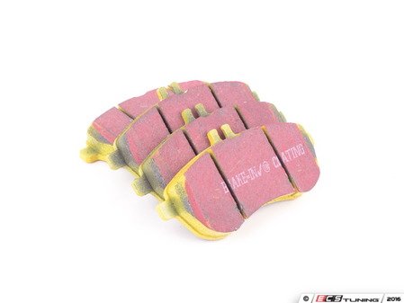 ES#2070876 - DP41989R - Front Yellowstuff Performance Brake Pad Set - EBC's premium sport street pad that offers high friction levels and heat fade resistance - EBC - Mercedes Benz