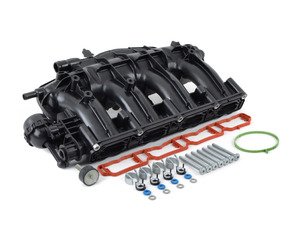 ES#3183606 -  06j133201bdKT -  Complete Intake Manifold Service Kit - Inclusive kit provides new intake manifold, hardware, and gaskets for a complete installation. - Assembled By ECS - Audi Volkswagen