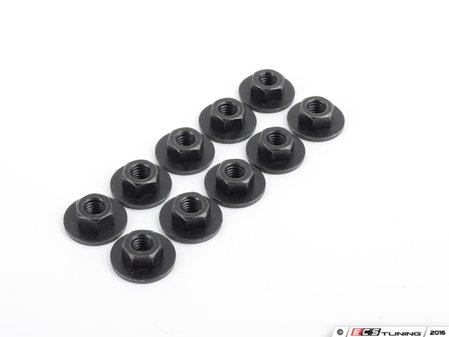 ES#2538301 - 07129905470kt - Hex Nut - Pack Of 10 - BM6-8-ZNFE SW - Genuine BMW - BMW