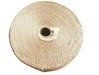 ES#4028213 - TS-EW-T - Universal Fiberglass Exhaust Wrap - Tan - Increase power by containing exhaust heat - Tan - Torque Solution - Audi BMW Volkswagen Mercedes Benz MINI Porsche