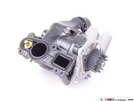 ES#5341456 - 06H121026DDP - Water Pump Module - Plastic  - Includes the thermostat, temp sensor, and gasket - Rein - Audi Volkswagen