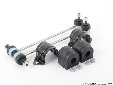 ES#2695723 - 33556751269KT1 - Front Sway Bar Installation Kit - 23.5MM - Everything you need to install a new OE front sway bar including HD end links - Assembled By ECS - BMW