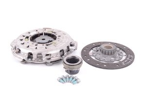 ES#41131 - 21212283648 - Remanufactured Clutch Kit - Manual Transmission - Includes clutch disc, pressure plate, and throw out bearing - Genuine BMW - BMW