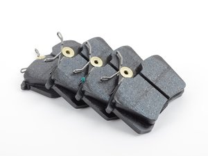 ES#2594119 - 1J0601CSLGMTKT - Performance Rear Brake Service Kit (232x9) - Featuring ECS V5 slotted rotors and ECS EP24 Enthusiast Performance pads - Assembled By ECS - Audi Volkswagen