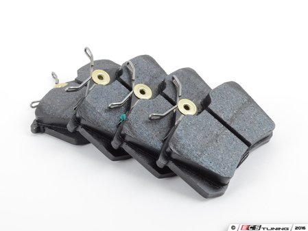 ES#2594119 - 1J0601CSLGMTKT - Performance Rear Brake Service Kit (232x9) - Featuring ECS V5 slotted rotors and ECS EP24 Enthusiast Performance pads - Assembled By ECS - Audi Volkswagen