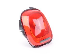 ES#2992733 - 63217297433 - Tail Light Euro - Left  - Replace a broken or faded tail light housing : Amber center turn signal - Genuine European Mini - MINI
