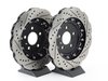 ES#3183891 - 003281ecs02KT1 - Performance Front & Rear Scalloped Rotor Service Kit - Featuring ECS 2-Piece Tru-Float scalloped style brake rotors. Pads are not included. - ECS - Audi