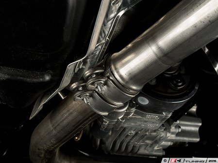 ECS - 020296ecs02KT - MK7 Golf R / 8V A3/S3 Resonator Delete Pipe Kit