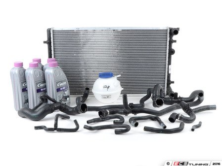 ES#2785210 - 1J0122051BCKT1 - Cooling System Refresh Kit - (NO LONGER AVAILABLE) - Addresses all aging rubber coolant hoses under your hood - Assembled By ECS - 