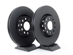 ES#2961298 - RK1045 - Front Brake Rotors - Pair (312x25) - Restore stopping power in your vehicle - EBC - Audi Volkswagen