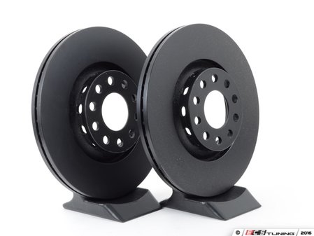 ES#2961298 - RK1045 - Front Brake Rotors - Pair (312x25) - Restore stopping power in your vehicle - EBC - Audi Volkswagen