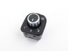 ES#2899581 - 5K1959565XSH - Mirror Switch - Chrome - Replace your boring factory switch with this chrome unit - Vemo - Volkswagen