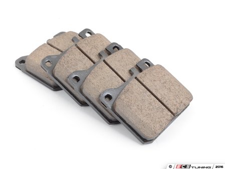 ES#3161528 - EUR1072 - Front Euro Ceramic Brake Pad Set - Ceramic composite developed to meet low dust & noise requirements - Akebono - Mercedes Benz
