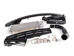 ES#1832081 - fmintmk4f - Front Mount Intercooler - Black Hoses - (NO LONGER AVAILABLE) - 15*C / 27*F temperature drop with no loss of boost pressure - Forge - 