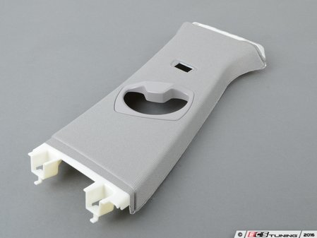 ES#2596308 - 51437288215 - B pillar cover - left  - Gray, Upper portion of B pillar trim - Genuine BMW - BMW