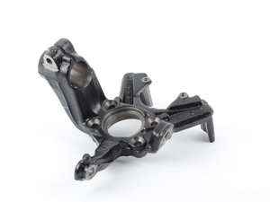 ES#2085510 - 5C0407255A - Wheel Bearing Housing - Left - Also called the spindle.  Also contains brake caliper carrier. - Genuine Volkswagen Audi - Volkswagen