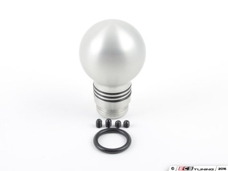 ES#2840084 - I142SILVER - Aluminum Shift Knob - Silver - Metal weighted shift knob - Rennline - MINI