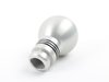 ES#2840084 - I142SILVER - Aluminum Shift Knob - Silver - Metal weighted shift knob - Rennline - MINI