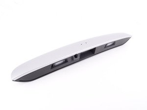 ES#2734652 - 51137362123 - Trunk Lid Grip - Silver - Located above the license plate on the trunk ; reverse camera - Genuine MINI - MINI