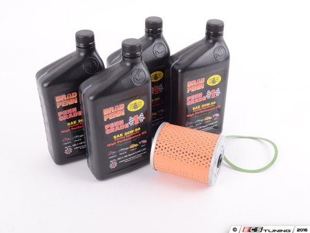 ES#2590826 - 54607827KT - Penn Grade 1 Oil Service Kit (20w-50) - Includes Hengst filter and Genuine Penn Grade 1 A40 Spec Oil - Assembled By ECS - Porsche