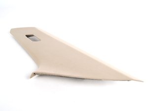 ES#113506 - 51438160256 - "C" Pillar Cover - Right - Beige/parchment/pergament - Genuine BMW - BMW