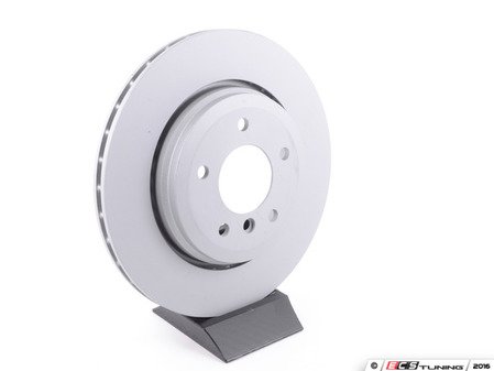 ES#10510 - 34201166073 - E46 Rear Plain Rotor - Priced Each - Zimmermann Brand - Zimmermann - BMW